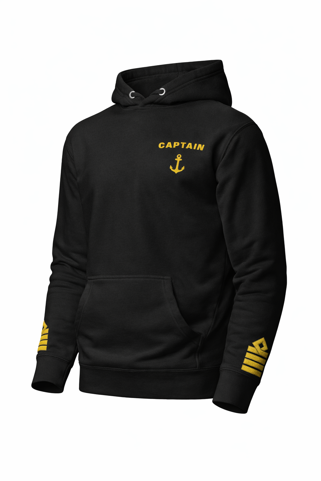 Captain Uniform Hoodie – Epaulettes & Rank Embroidery