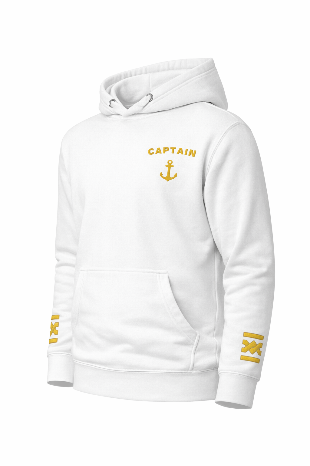 Captain Uniform Hoodie – Epaulettes & Rank Embroidery