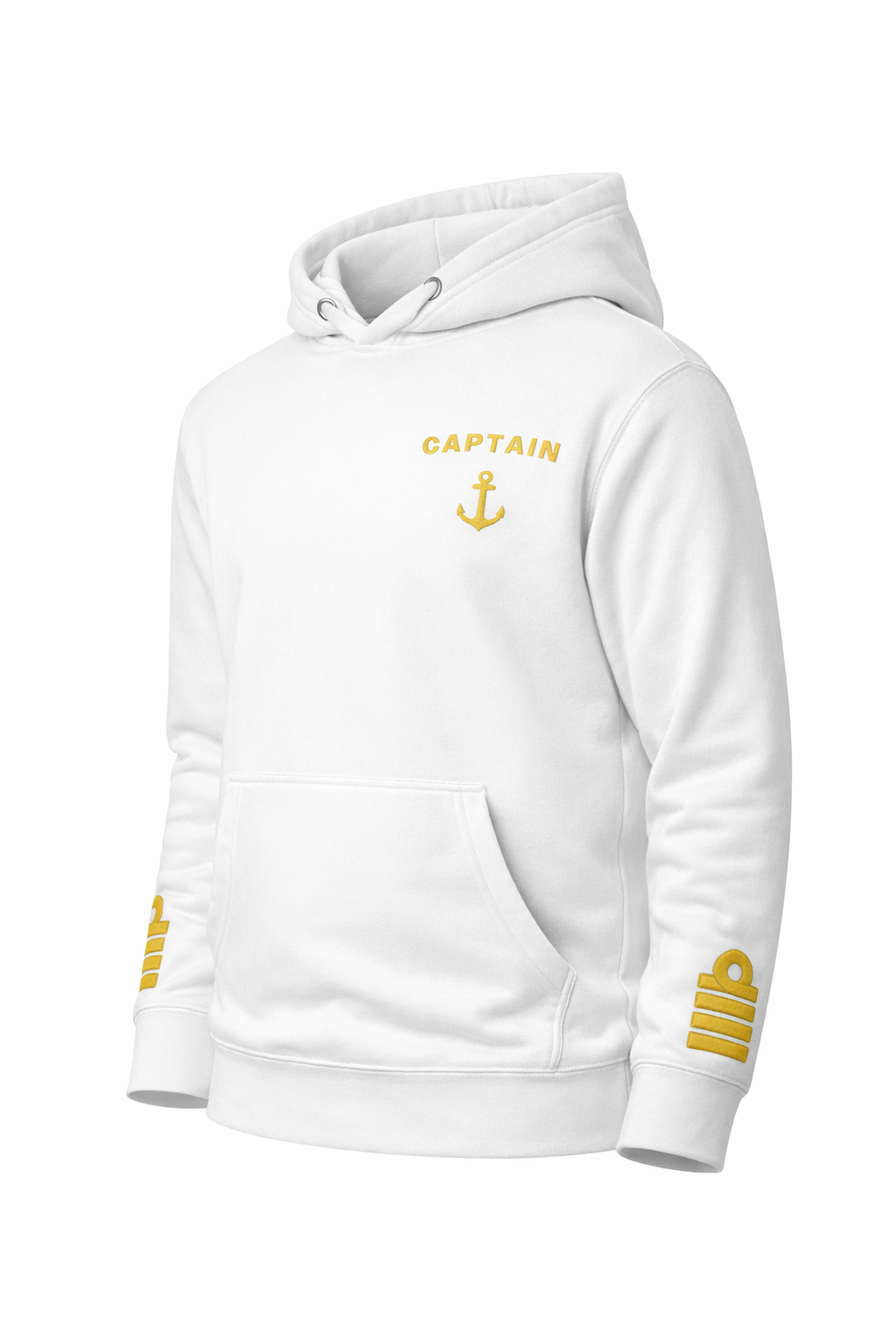 Captain Uniform Hoodie – Epaulettes & Rank Embroidery