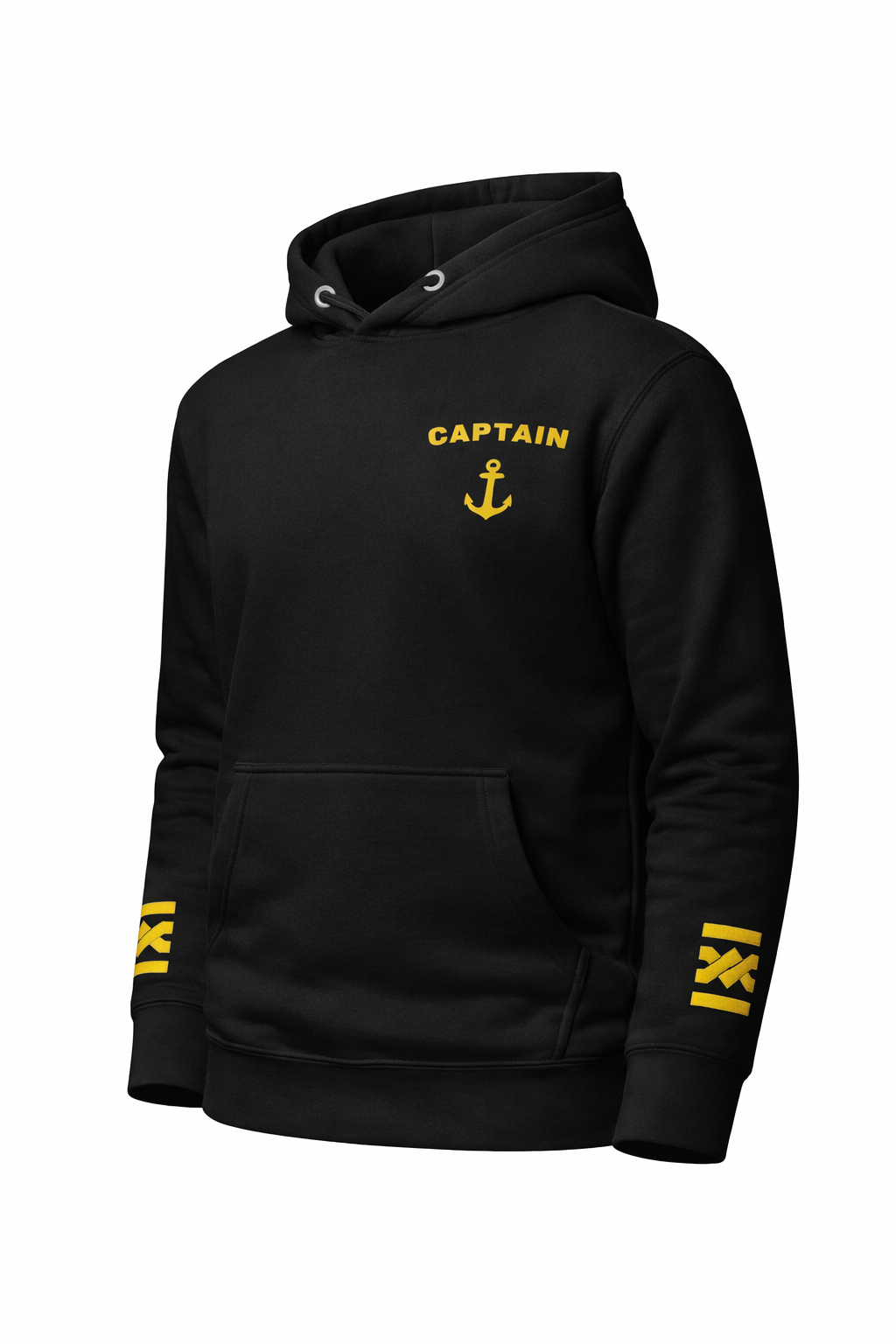 Captain Uniform Hoodie – Epaulettes & Rank Embroidery